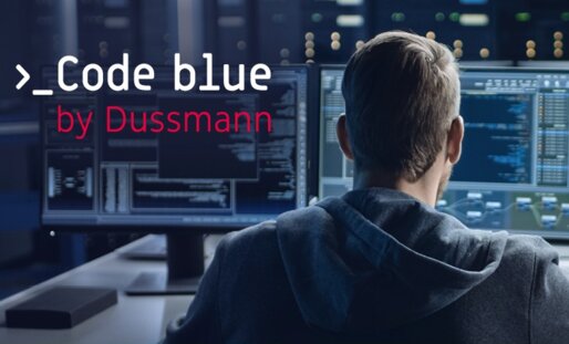 Teamfoto mit Grundungsunternehmen Code Blue Ltd und Dussmann Group 