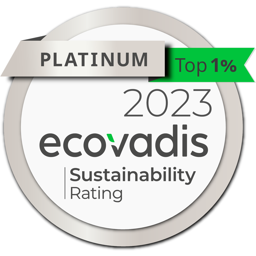 Ecovadis sustainability rating 2023 for Dussmann
